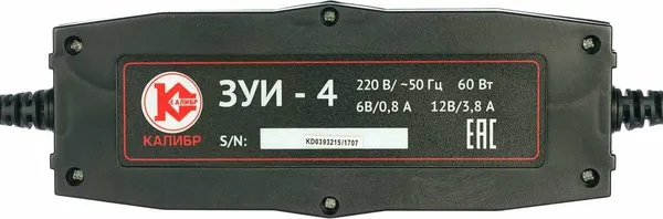 Изображение товара Зарядное устройство для аккумулятора Калибр ЗУИ-4 / 40107