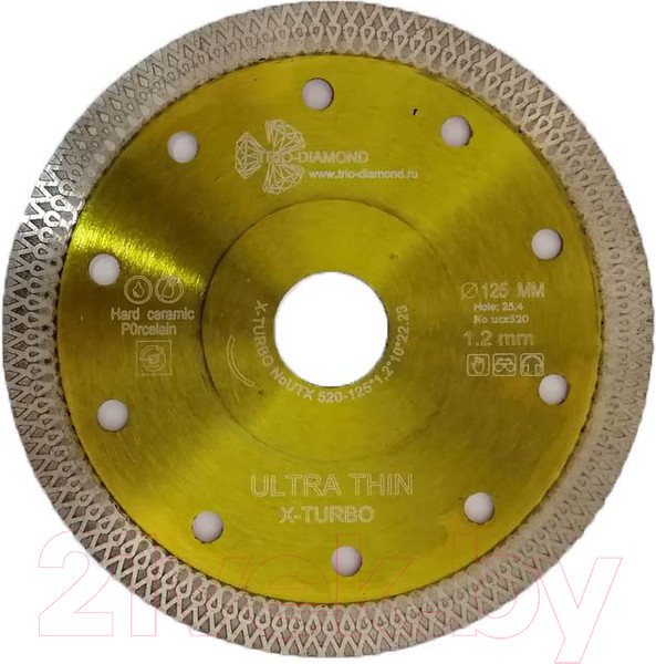 Изображение товара Отрезной диск алмазный Trio Diamond UTX520