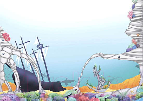 Изображение товара Развивающая книга Робинс Моя книга русалок (Соммер Л.)