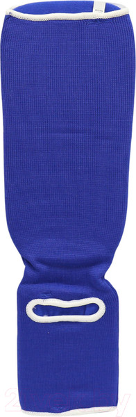 Изображение товара Защита голень-стопа для единоборств BoyBo Хлопчатобумажная (L, синий)