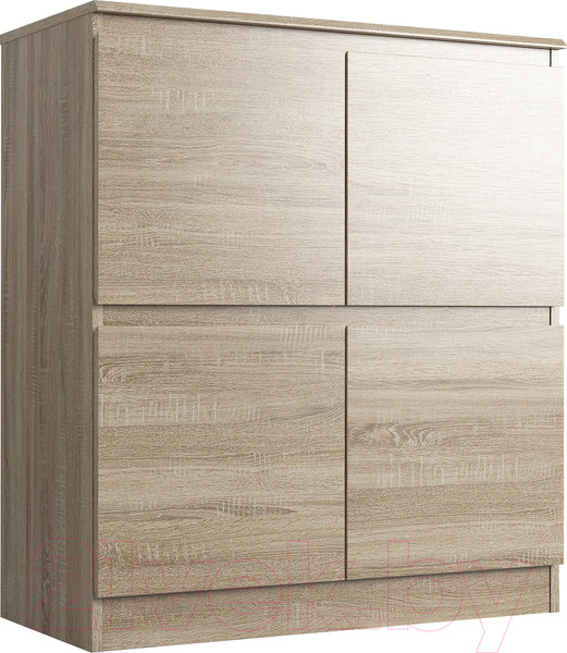 Изображение товара Тумба Евва Турин ТР-2D-01/S (дуб сонома)