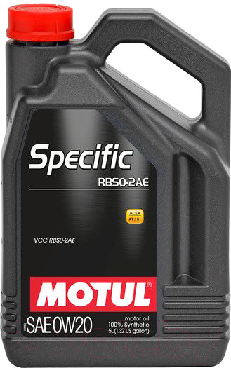 Изображение товара Моторное масло Motul Specific RBS0-2AE 0W20 / 106045 (5л)