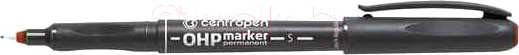Изображение товара Маркер перманентный Centropen 0.3мм S / 2634 0104 (красный)