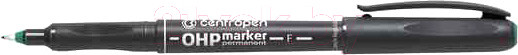 Изображение товара Маркер перманентный Centropen 0.6мм F / 2636 0110 (зеленый)
