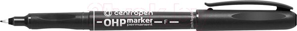 Изображение товара Маркер перманентный Centropen 0.6мм F / 2636 0112 (черный)