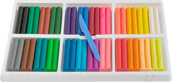 Изображение товара Пластилин восковой ЛУЧ Фантазия / 25С 1525-08 (24цв)