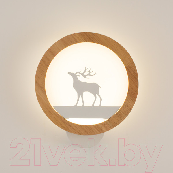 Изображение товара Бра Home Light Астерия C053-5 (дерево/белый)