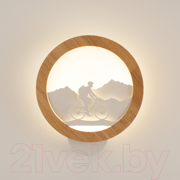 Изображение товара Бра Home Light Астерия C053-7 (дерево/белый)