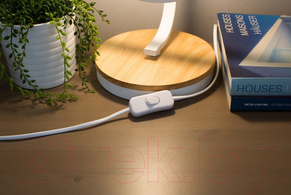 Изображение товара Прикроватная лампа Home Light Астерия E013-2-W (белый)