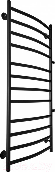 Изображение товара Полотенцесушитель водяной Fincopper FCB 117x50 Ral 9005 (боковое подключение, черный)