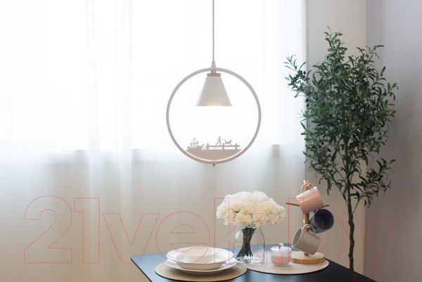 Изображение товара Потолочный светильник Home Light Астерия A044-1-W (белый)