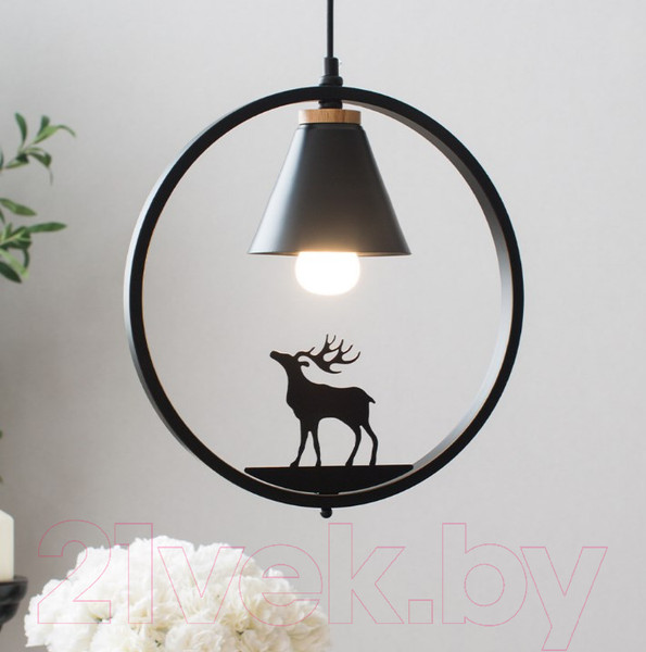 Изображение товара Потолочный светильник Home Light Астерия A044-3-B (черный)