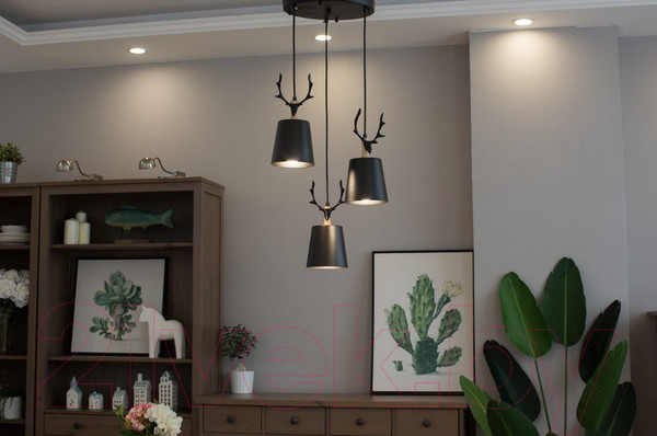 Изображение товара Люстра Home Light Астерия A076-B (черный)