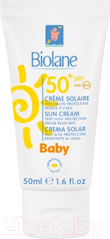 Изображение товара Крем солнцезащитный Biolane SPF50 детский (50мл)