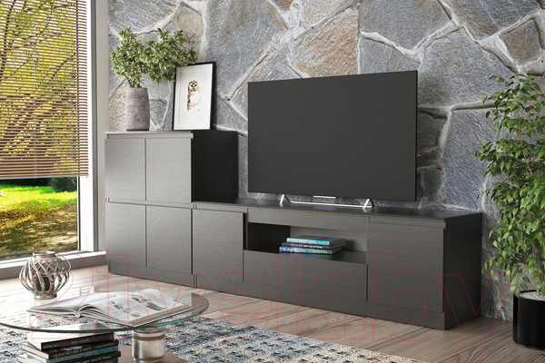 Изображение товара Тумба Евва Турин ТР-2D1V1S/V (венге)