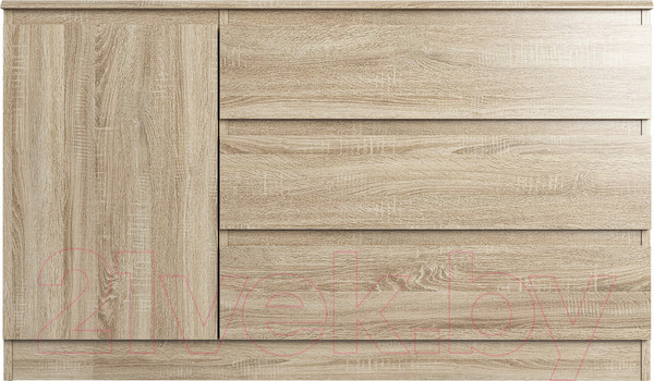 Изображение товара Тумба Евва Турин ТР-1D3S/S (дуб сонома)