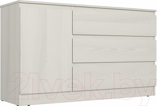 Изображение товара Тумба Евва Турин ТР-1D3S/YA-S (ясень снежный)