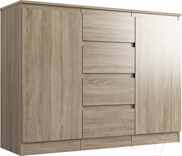 Изображение товара Тумба Евва Турин ТР-2D4S/S (дуб сонома)
