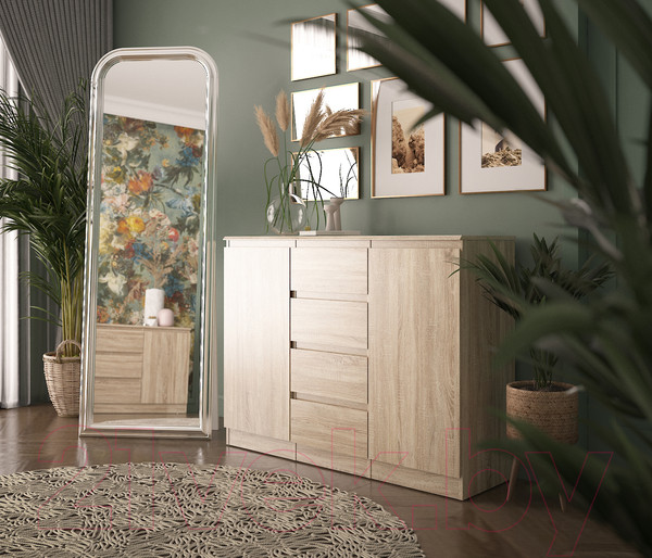 Изображение товара Тумба Евва Турин ТР-2D4S/S (дуб сонома)
