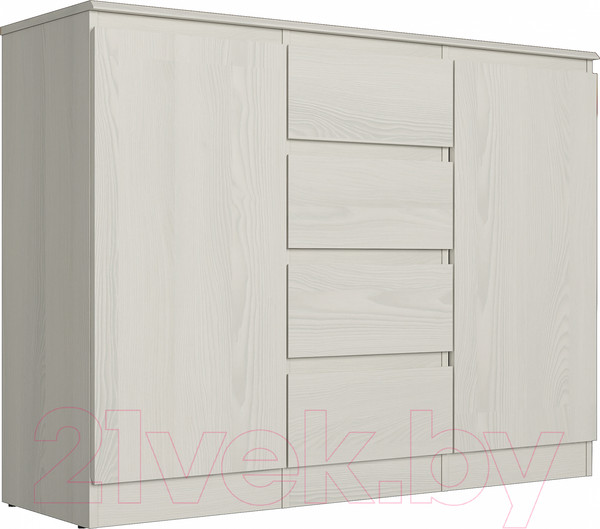 Изображение товара Тумба Евва Турин ТР-2D4S/YA-S (ясень снежный)