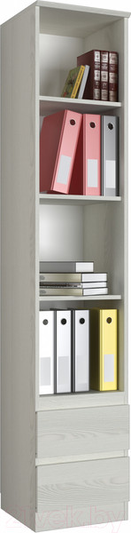 Изображение товара Стеллаж Евва Турин ТР-4T2S-01/YA-S (ясень снежный)