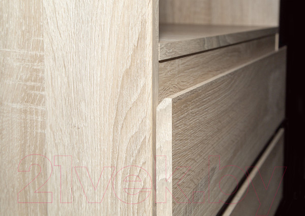 Изображение товара Стеллаж Евва Турин ТР-4T2S/S (дуб сонома)