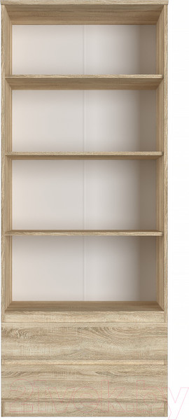Изображение товара Стеллаж Евва Турин ТР-4T2S/S (дуб сонома)