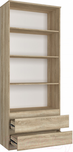Изображение товара Стеллаж Евва Турин ТР-4T2S/S (дуб сонома)