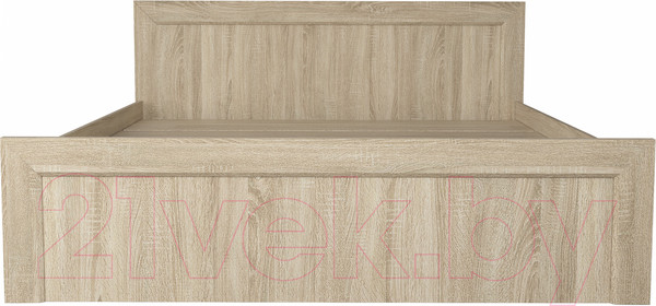 Изображение товара Двуспальная кровать Евва Турин ТР-1600мп/S (дуб сонома)