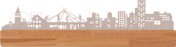 Изображение товара Бра Home Light Астерия C182-2-W (дерево/белый)