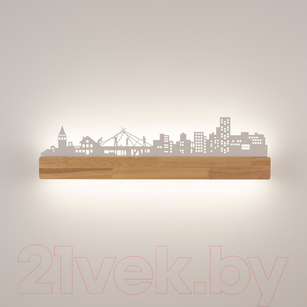 Изображение товара Бра Home Light Астерия C182-2-W (дерево/белый)