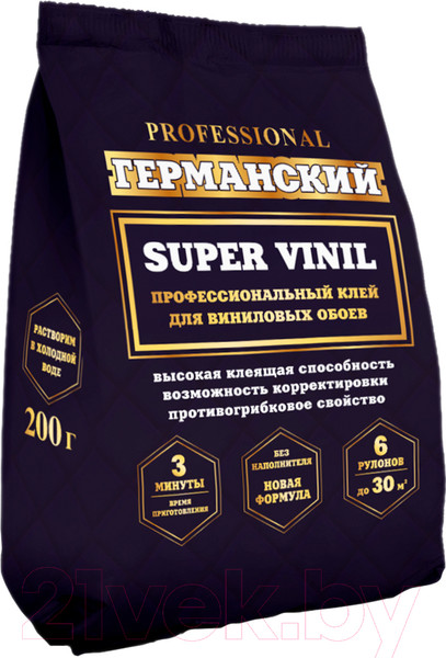 Изображение товара Клей для обоев Emcol Германский виниловый (200г)