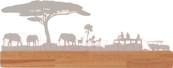 Изображение товара Бра Home Light Астерия C183-2-W (дерево/белый)