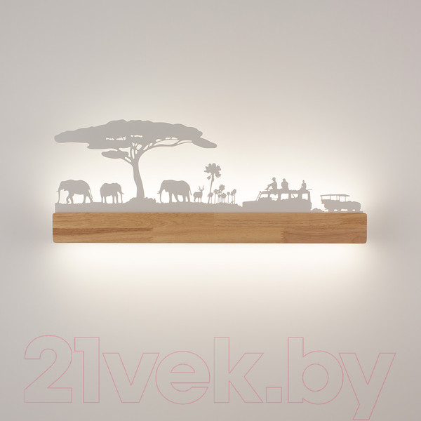 Изображение товара Бра Home Light Астерия C183-2-W (дерево/белый)