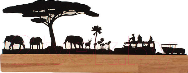 Изображение товара Бра Home Light Астерия C183-2-B (дерево/черный)