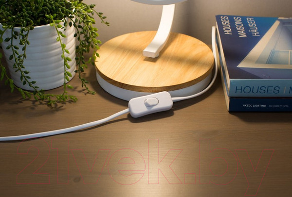 Изображение товара Прикроватная лампа Home Light Астерия E013-1-W (белый)