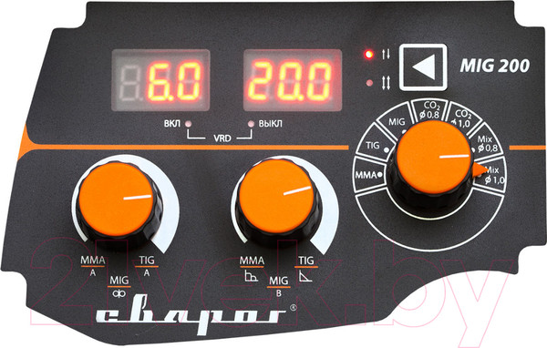 Изображение товара Инвертор сварочный Сварог Pro MIG 200 Synergy N229 (91097)