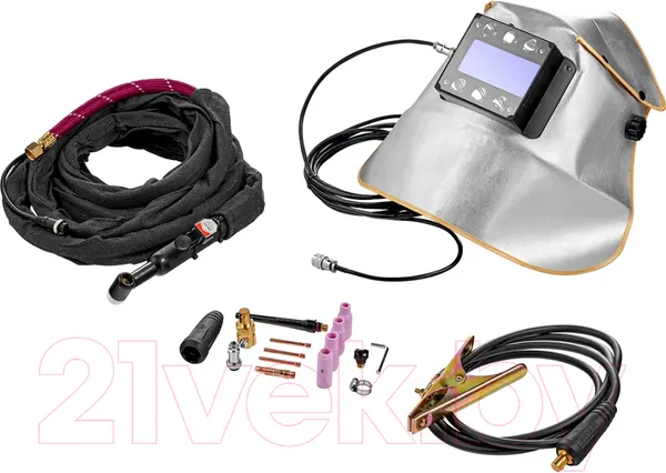 Изображение товара Инвертор сварочный Сварог Real TIG 250 W229 с маской (96629)