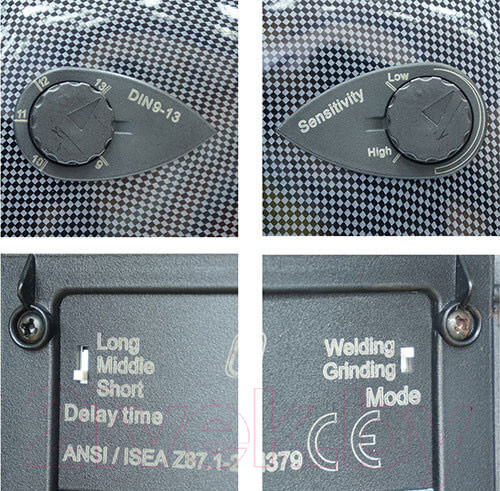 Изображение товара Сварочная маска AURORA A-777 / 6756 (Carbon )