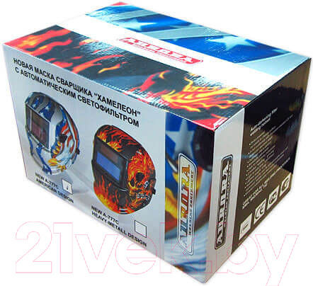 Изображение товара Сварочная маска AURORA A-777 / 9796 (Heavy Metall)