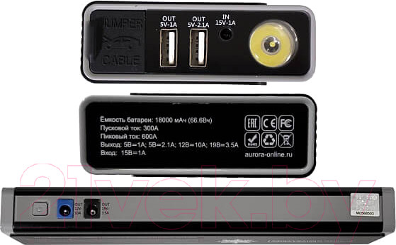 Изображение товара Пусковое устройство AURORA Atom 18 Evolution (20361)