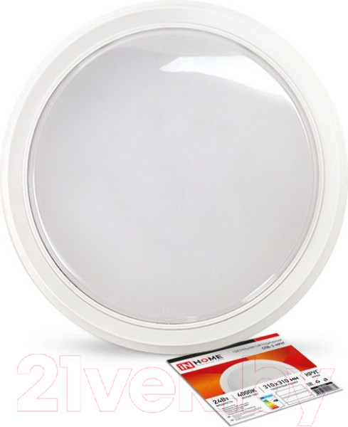 Изображение товара Потолочный светильник INhome СПБ-2-Круг Белый / 4690612020662