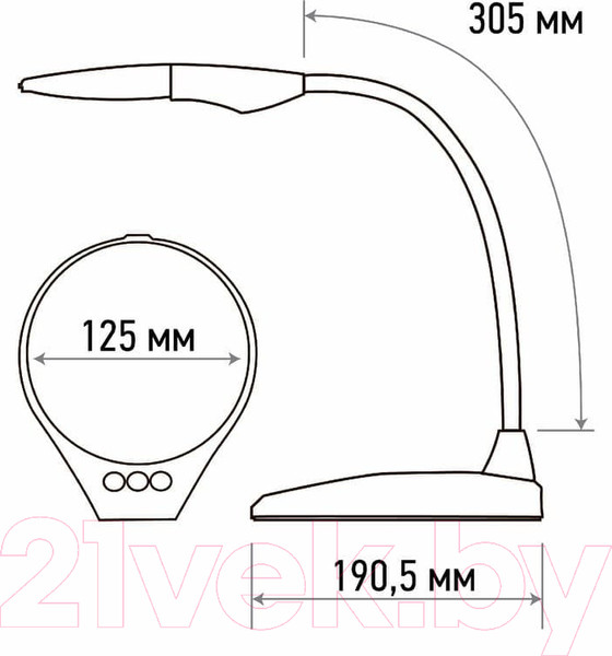 Изображение товара Лампа-лупа Rexant 31-0560