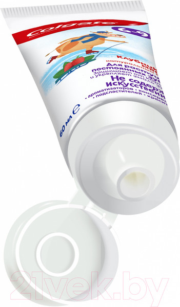 Изображение товара Зубная паста Colgate Для детей 6-9 лет. Клубника и мята с фторидом (60мл)