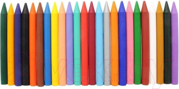 Изображение товара Восковые мелки ЛУЧ Классика / 12С 862-08 (24цв)