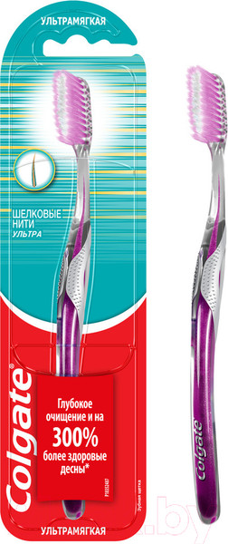 Изображение товара Зубная щетка Colgate Шелковые нити ультра