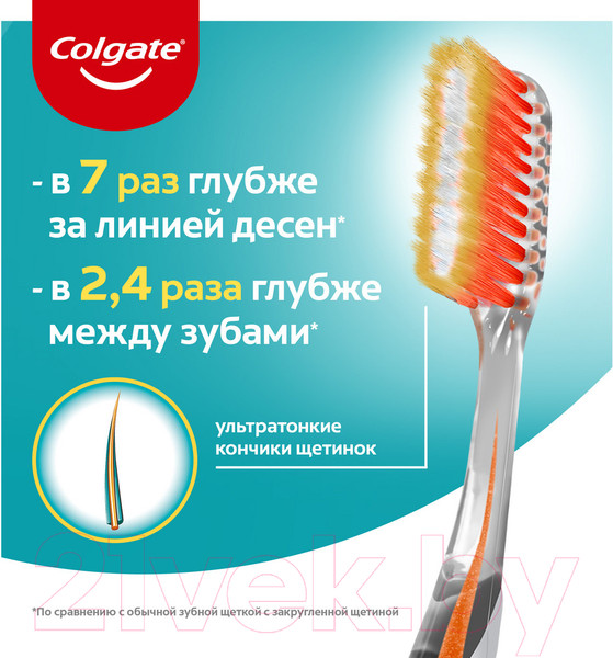 Изображение товара Зубная щетка Colgate Шелковые нити ультра