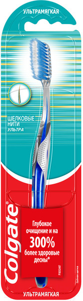 Изображение товара Зубная щетка Colgate Шелковые нити ультра