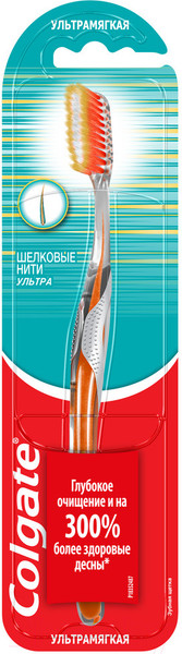 Изображение товара Зубная щетка Colgate Шелковые нити ультра