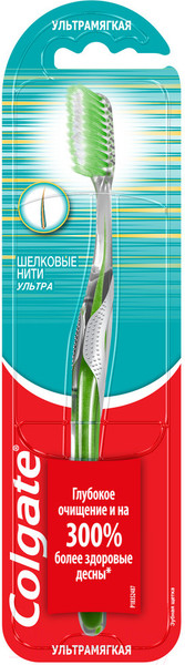 Изображение товара Зубная щетка Colgate Шелковые нити ультра